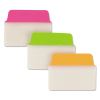 Ultra Tabs Repositionable Tabs, Standard: 2" x 1.5", 1/5-Cut, Assorted Neon Colors, 24/Pack2