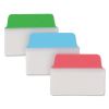 Ultra Tabs Repositionable Standard Tabs, 1/5-Cut Tabs, Assorted Primary Colors, 2" Wide, 48/Pack2