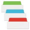Ultra Tabs Repositionable Tabs, Wide and Slim: 3" x 1.5", 1/3-Cut, Assorted Colors, 24/Pack2