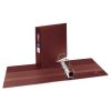 Heavy-Duty Non-View Binder with DuraHinge and Locking One Touch EZD Rings, 3 Rings, 3" Capacity, 11 x 8.5, Maroon2