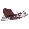 Heavy-Duty Non-View Binder with DuraHinge, Three Locking One Touch EZD Rings and Thumb Notch, 5" Capacity, 11 x 8.5, Maroon2