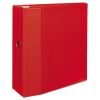 Heavy-Duty Non-View Binder with DuraHinge, Locking One Touch EZD Rings and Thumb Notch, 3 Rings, 5" Capacity, 11 x 8.5, Red2