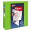 Heavy-Duty View Binder with DuraHinge and Locking One Touch EZD Rings, 3 Rings, 4" Capacity, 11 x 8.5, Chartreuse1