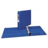 Heavy-Duty Non-View Binder with DuraHinge and One Touch EZD Rings, 3 Rings, 2" Capacity, 11 x 8.5, Blue2