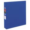 Heavy-Duty Non-View Binder with DuraHinge and One Touch EZD Rings, 3 Rings, 1.5" Capacity, 11 x 8.5, Blue1