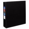 Heavy-Duty Non-View Binder with DuraHinge and One Touch EZD Rings, 3 Rings, 2" Capacity, 11 x 8.5, Black1