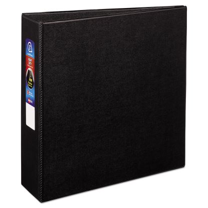Heavy-Duty Non-View Binder with DuraHinge and Locking One Touch EZD Rings, 3 Rings, 3" Capacity, 11 x 8.5, Black1