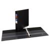 Heavy-Duty Non-View Binder with DuraHinge and One Touch EZD Rings, 3 Rings, 1.5" Capacity, 11 x 8.5, Black2