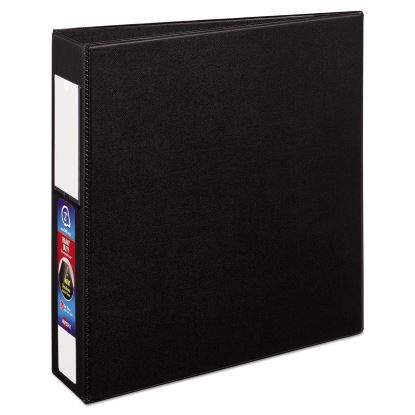 Heavy-Duty Non-View Binder with DuraHinge and One Touch EZD Rings, 3 Rings, 2" Capacity, 11 x 8.5, Black1
