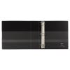 Heavy-Duty Non-View Binder with DuraHinge, Three Locking One Touch EZD Rings and Spine Label, 3" Capacity, 11 x 8.5, Black2