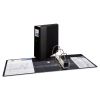 Heavy-Duty Non-View Binder, DuraHinge, Three Locking One Touch EZD Rings, Spine Label, Thumb Notch, 5" Cap, 11 x 8.5, Black2