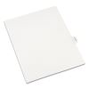 Allstate-Style Legal Side Tab Dividers, Exhibit G, Letter, White, 25/Pack1