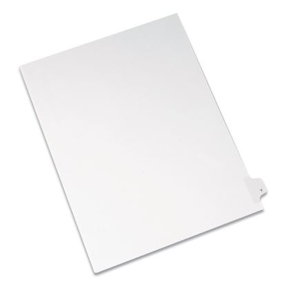 Preprinted Legal Exhibit Side Tab Index Dividers, Allstate Style, 26-Tab, Y, 11 x 8.5, White, 25/Pack1