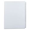 Preprinted Legal Exhibit Side Tab Index Dividers, Allstate Style, 25-Tab, 151 to 175, 11 x 8.5, White, 1 Set1