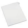 Preprinted Legal Exhibit Side Tab Index Dividers, Allstate Style, 10-Tab, 2, 11 x 8.5, White, 25/Pack1