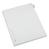 Preprinted Legal Exhibit Side Tab Index Dividers, Allstate Style, 10-Tab, 24, 11 x 8.5, White, 25/Pack1