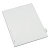 Preprinted Legal Exhibit Side Tab Index Dividers, Allstate Style, 10-Tab, 29, 11 x 8.5, White, 25/Pack1