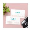 Printable Microperforated Business Cards w/Sure Feed Technology, Inkjet, 2 x 3.5, White, 1,000 Cards, 10/Sheet, 100 Sheets/Bx2