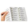 Matte Clear Easy Peel Mailing Labels w/ Sure Feed Technology, Inkjet Printers, 1 x 2.63, Clear, 30/Sheet, 25 Sheets/Pack2