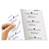 Matte Clear Easy Peel Mailing Labels w/ Sure Feed Technology, Inkjet Printers, 2 x 4, Clear, 10/Sheet, 25 Sheets/Pack2