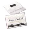 Magnetic Style Name Badge Kit, Horizontal, 4" x 3", White, 48/Pack2