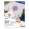 Fabric Transfers, 8.5 x 11, White, 18/Pack1
