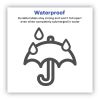 Waterproof Shipping Labels with TrueBlock Technology, Laser Printers, 5.5 x 8.5, White, 2/Sheet, 500 Sheets/Box2