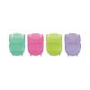 Wall Clips for Fabric Panels, 40 Sheet Capacity, Assorted Cool Colors, 4/Pack2
