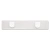 Panel Wall Sign Name Holder, Acrylic, 9 x 2, Clear2