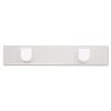 Panel Wall Sign Name Holder, Acrylic, 9 x 2, 6/Pack, Clear2