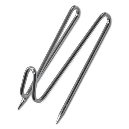 Panel Wall Wire Hooks, Silver, 25 Hooks/Pack1