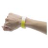 Crowd Management Wristbands, Sequentially Numbered, 9.75" x 0.75", Yellow, 500/Pack2