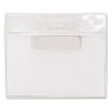 Magnetic-Style Name Badge Kits, Horizontal, Clear 4.5" x 3.25" Holder, 4.13" x 3" Insert, 20/Pack2