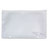 Zip-All Ring Binder Pocket, 6 x 9.5, Clear1