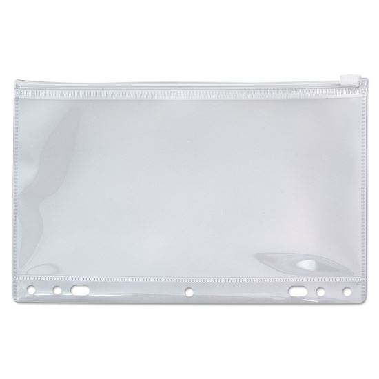Zip-All Ring Binder Pocket, 6 x 9 1/2, Clear1