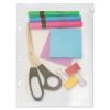 Zip-All Ring Binder Pocket, 8 1/2 x 11, Clear2