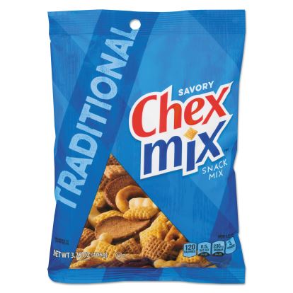 Chex Mix, Traditional Flavor Trail Mix, 3.75 oz Bag, 8/Box1