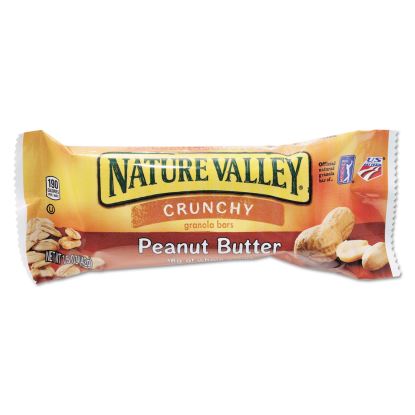Granola Bars, Peanut Butter Cereal, 1.5 oz Bar, 18/Box1