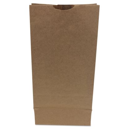Grocery Paper Bags, 50 lb Capacity, #10, 6.31" x 4.19" x 13.38", Kraft, 500 Bags1