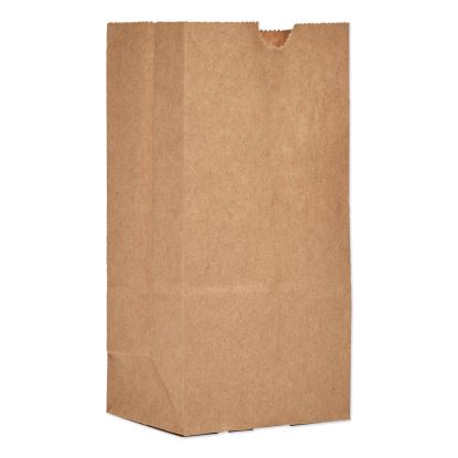 Grocery Paper Bags, 30 lb Capacity, #1, 3.5" x 2.38" x 6.88", Kraft, 500 Bags1