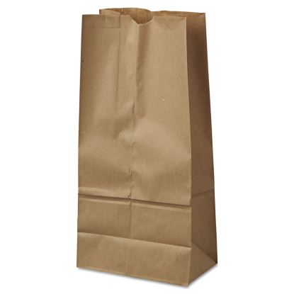 Grocery Paper Bags, 40 lb Capacity, #16, 7.75" x 4.81" x 16", Kraft, 500 Bags1