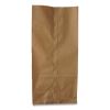 Grocery Paper Bags, 35 lbs Capacity, #6, 6"w x 3.63"d x 11.06"h, Kraft, 500 Bags1