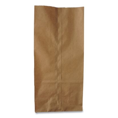 Grocery Paper Bags, 35 lb Capacity, #6, 6" x 3.63" x 11.06", Kraft, 500 Bags1