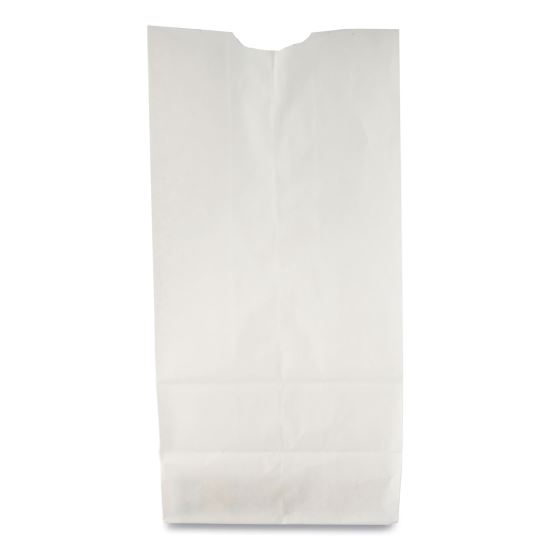 Grocery Paper Bags, 35 lb Capacity, #10, 6.31" x 4.19" x 13.38", White, 500 Bags1