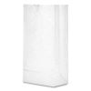 Grocery Paper Bags, 35 lbs Capacity, #10, 6.31"w x 4.19"d x 13.38"h, White, 500 Bags2