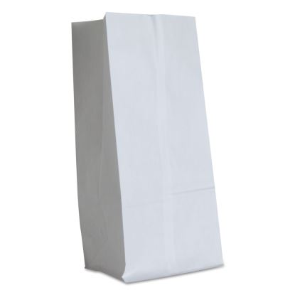 Grocery Paper Bags, 40 lb Capacity, #16, 7.75" x 4.81" x 16", White, 500 Bags1