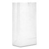 Grocery Paper Bags, 30 lb Capacity, #2, 4.31" x 2.44" x 7.88", White, 500 Bags2