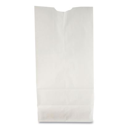 Grocery Paper Bags, 35 lb Capacity, #6, 6" x 3.63" x 11.06", White, 500 Bags1