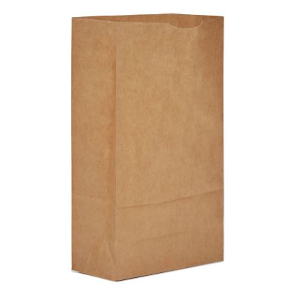 Grocery Paper Bags, 50 lb Capacity, #6, 6" x 3.63" x 11.06", Kraft, 500 Bags1