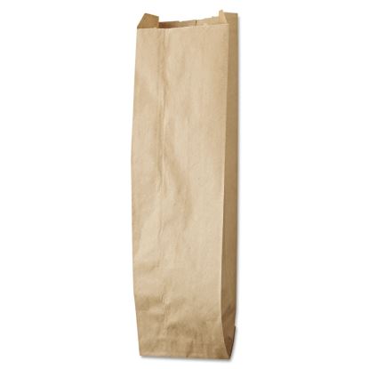 Liquor-Takeout Quart-Sized Paper Bags, 35 lb Capacity, 4.25" x 2.5" x 16", Kraft, 500 Bags1